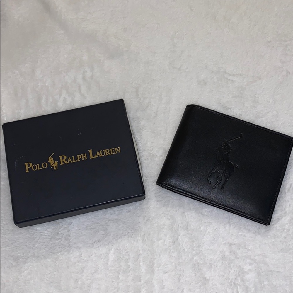 Polo Ralph Lauren Black leather Wallet